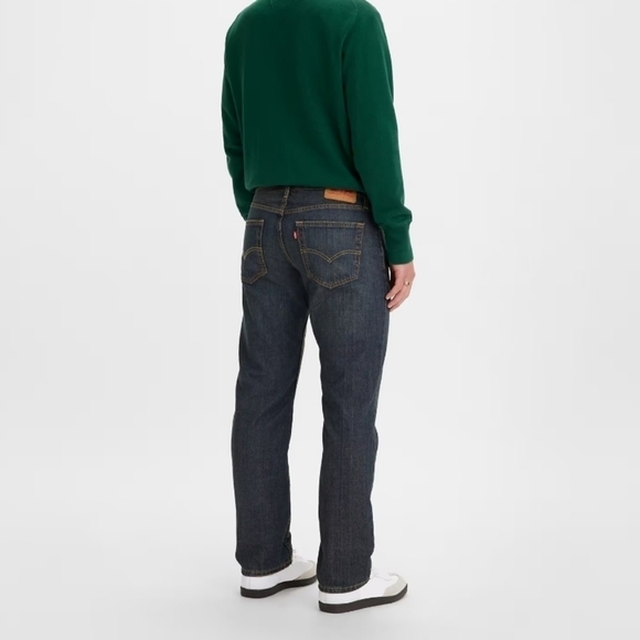Levi's 559 Men's Relaxed Straight Fit Jeans Dark Size 36x32 NEW - Picture 2 of 13